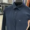 Camisa de Pana de Manga Larga para Hombre, Mismo Estilo que la de Contrapunto, 100% Algodón, Bolsillo Real, Casual Holgada, Camisa para Hombre