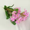 Planta en Maceta Adelfa Transfronteriza Bonsái Hoja de Camote Pequeño Flor Artificial Falsa Planta Verde Decoración de Escritorio Sala de Estar Arreglo de Flores Falsas