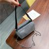 Bolso pequeño de cadena de moda ins estilo occidental bolso de mujer 2020 Nuevo bolso bandolera rojo de red de moda bolso cuadrado pequeño de diamantes brillantes