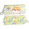 Estuche con Cremallera de Anime Estuche para Lápices Wen Hao Perro Salvaje Hermosa Chica Guerrero Dragon Ball Hombre Motosierra JOJO Qi