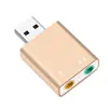 Yu Shuo/Notebook Placa de som externa USB Adaptador conversor de fone de ouvido Placa de som externa independente sem unidade de disco
