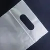 Bolsa Tote para Roupas CPE Fosca Personalizada de Fábrica com Tira Auto-Selante e Alça, Bolsa Seladora para Roupas com Estrutura de Osso, Impressível