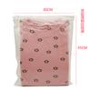 Bolsa de Plástico Autoadhesiva Transparente Gruesa de Eva con Cierre de Cremallera Esmerilada para Empaque de Joyería, Ropa Interior y Ropa