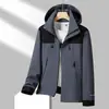 Chaqueta 3 en 1 para Hombre y Mujer, Otoño e Invierno, Cortavientos e Impermeable con Forro Interior Desmontable, Chaqueta para Senderismo al Aire Libre, Directo de Fábrica