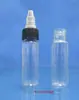 Botella PET de 15 ml con tapa de punta transparente, botella de pegamento, botella para líquido de cuidado del cabello
