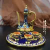 Artesanías de Lata de Colores de Característica Étnica de Xinjiang Adornos Pequeños Utensilios para Vino Regalos de Botella de Vino de Metal Regalos Conmemorativos