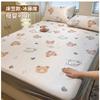 Seda de Hielo Sensación Fresca Sábana de Cama de Una Pieza Protector de Colchón Todo Incluido Colcha de Dibujos Animados para Niños Juego de Sábanas 2025 Nuevo Verano