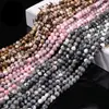 Piedra Cebra Rosa Natural Cuentas Sueltas, Piedra Cruda Texturizada Rosa y Blanca Cuentas de Mineral Pulido, Accesorios Sin Teñir Venta al por Mayor