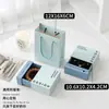 Caja de almacenamiento de joyas azul de Amazon transfronteriza para anillos, caja con cajón para collares, pulseras, pendientes, caja de embalaje para accesorios de pulseras