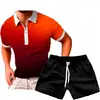 Camiseta deportiva casual de verano para hombre con estampado 3D traje de camiseta para hombre