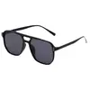 Gafas de Sol de Doble Puente Color Block Modernas y Únicas para Mujer 2025, Gafas de Sol de Moda Estilo Ins, Protección UV para Uso al Aire Libre Celebridad de Internet