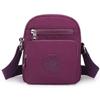 2023 Nova Chegada Bolsa de Tecido Bolsa Transversal de Lona Feminina Bolsa de Ombro Tecido Oxford Casual Pequena Bolsa de Tecido Bolsa Pequena Vertical