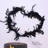 Hermosos adornos decorativos para pastel de flamenco de Instagram, DIY, alas de cisne de plumas, amor, amor, fiesta, postre, insertable