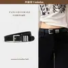 Cinturón Negro para Estudiantes, Estilo Coreano, Cinturón Decorativo de Jeans de Gama Alta, Cinturón Sencillo para Mujer, Nuevo Modelo 2026, Estilo Universitario