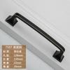 Nuevo Estilo Chino Manija Bronce Negro Gabinete Armario Manija Pequeña Cajón Redonda Un Agujero Muebles Retro Manija Oscura
