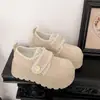 Zapatos de Plataforma con Velcro para Mujeres Menudas, Suela Gruesa, Encaje Delicado y Dulce, Zapatos Estilo Birkenstock que Aumentan la Altura, Nuevo Modelo Primavera 2026 para Mujer