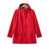 Europa y Estados Unidos nuevo cortavientos largo de manga larga antisalpicaduras para mujer con capucha abrigo de primavera y otoño chaqueta talla grande comercio exterior transfronterizo