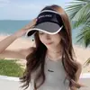 Chapéu Japonês UV para Corrida Vazio Aba Larga Verão Esportes ao Ar Livre Viagem Seda Gelo Boné Topo Fresco