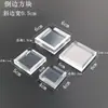 Base de Acrílico Transparente Quadrada Cristal Display Base para Exibição Mineral Jade Conjunto de Chá Xícara de Chá Ornaments de Porcelana Display Bandeja de Exibição