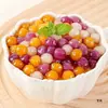 Faltan Bolitas Pequeñas Redondas de Arroz Glutinoso Sisi, Bolitas de Taro, Bolitas de Arroz Glutinoso, Bolitas de Arroz Fermentado, Bolitas Pequeñas Redondas de Arroz Glutinoso para Tienda de Té con Leche Uso Comercial