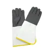 Guantes de soldador soldadura anti-alta temperatura guantes de protección laboral suaves cómodos anti-quemaduras largo manejo corte a prueba de fuego guantes florales