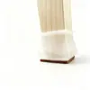 Almohadillas de fieltro EVA engrosadas para patas de muebles, cubiertas cuadradas universales para patas de mesas, sillas y taburetes, almohadillas protectoras para suelos de madera, reductoras de ruido y resistentes a los arañazos