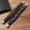 Europa y Estados Unidos retro simple moda cuadros tejido hebilla magnética pulsera de cuero pulsera estilo punk suministro transfronterizo