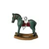 Decoración Colgante Navideña de Caballo Mecedora Pintado de Resina Transfronteriza Adorno para Árbol de Navidad Adorno Colgante Pequeño Adorno Pequeño Estilo Ins