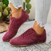 Otoño 2026 Nuevo Exportación Europea y Americana Talla Grande Retro Zapatos de Entrenamiento Alemanes para Mujer, Ligeros y Cómodos Planos Casuales Zapatos al por Mayor