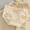 """Momentos de Felicidad" Ropa interior de algodón clase A para mujer, panties de algodón puro para dama con entrepierna extendida, calzones de algodón puro"""