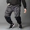 Pantalones Jogger de Otoño para Hombre Tallas Grandes con Diseño de Linterna, Pantalones de Chándal Forrados de Polar, Pantalones de Trabajo, Pantalones Cálidos Camuflados Forrados de Polar para Hombre