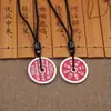 Colgante de Moneda de Espíritu de Montaña de Imitación de Arenisca de Latón Cuerda Colgante para Coche Adorno Estilo Taoísta Moneda Antigua Estilo Nacional Nuevo Estilo Chino Colgante para Collar