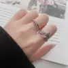 Chiba Taiyin retro do viejo estilo étnico dinero koi loto hueco personalidad anillo abierto mujeres enviar amigos moda