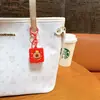 Celebridade da Internet Capivara Caixa Surpresa Chaveiro Fofo Desenho Animado Pingente de Capivara Mochila de Estudante Pequeno Ornamento Atacado