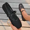 2026 Verano Nuevo Comercio Exterior Talla Grande Zapatos Casuales Cómodos de Malla Hueca Retro Francés Talla Única para Todos