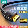 Cable HDMI Shanze 2.0 Cable de Alta Definición para Computadora Doméstica, Decodificador de TV, Pantalla de Monitor, Extensión de Datos de Proyección 4K