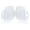 Almohadillas para el Antepié con Patrón de Rejilla, Almohadillas Metatarsianas Suaves, Anti-Abrasión, Absorbentes de Impacto, Plantillas Autoadhesivas de Gel para la Mitad del Pie, Tamaño Medio