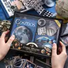 Serie Xinmo Universo Caja de Regalo Cálida para Diario - Set de Materiales para Diario con Elementos de Cielo Estrellado y Planetas Regalo