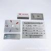 Producto Nuevo Profesional del Fabricante Etiqueta Metálica de Acero Inoxidable Placa de Identificación de Corrosión Serigrafiada Logo Estampado de Alto Brillo Placa de Aluminio Etiqueta de Alambre de Hierro