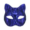 Máscara de Encaje con Estampado de Serpiente de PVC Veneciano Máscara para Fiesta de Disfraces Máscara de Media Cara de Halloween de Gama Alta Transfronteriza