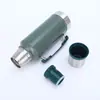 Tetera aislada transfronteriza, tetera de agua caliente de acero inoxidable 304, tetera portátil de gran capacidad para uso en exteriores y en casa, taza aislada para exteriores