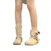 Botas de tornozelo retrô de dois caminhos estilo Birkenstock para mulheres, moda Western, botas robustas, nova coleção de outono 2026, botas Martin confortáveis estilo motocicleta