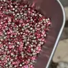 Broca de Unha Bao Shi Osha Hua Zi com Strass 1:1 Seção 33 Ponta Redonda Fundo de Vidro K9 Joia Diamante
