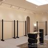 Loja de Roupas Novo Cabide Preto Fosco Rack Nakajima Celebridade da Internet Little Red Book Display de Chão Simples Moderno recomendar