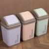 Compartir el Cubo de Basura Hogar Baño Inodoro Sala de Estar con Tapa Tapa Oscilante Escandinavo Popular Sándwich Cubo Sanitario Tamaño Grande