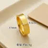 Anillo de Banda Lisa Perla Arena Dorada Arena Vietnamita Estilo Masculino y Femenino Oro Imitación Pareja Anillo de Par Ligera Lujo Adorno de Banda de Anillo