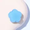 Outono e Inverno Coreano Dopamina Pelúcia Flocagem Flores Pelúcia Flor de Ameixa Resina DIY Acessórios de Cabeça Grampo de Cabelo Acessórios Femininos Material