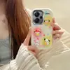 Adecuado para Redmi Note13Pro+ Moda de Dibujos Animados 13C Estéreo Todo Incluido Galvanizado Funda para Teléfono Móvil Pocox3Pro Fresco