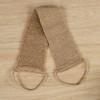Fábrica de atacado de sisal juta toalha de banho luvas de banho Rami toalha de banho dupla face toalha quadrada luvas de banho