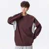 Camiseta NASA About de Manga Larga Antibacteriana con Protección Solar para Hombre, Top Holgado Casual para Deportes al Aire Libre, Camiseta de Secado Rápido para Primavera y Otoño